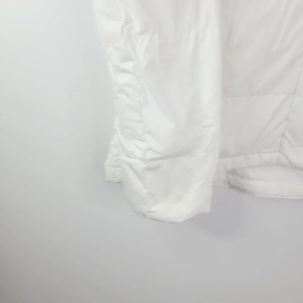 Lululemon Women's White Wunder Puff Padded Snow Puffer‎ Jacket Size 6
